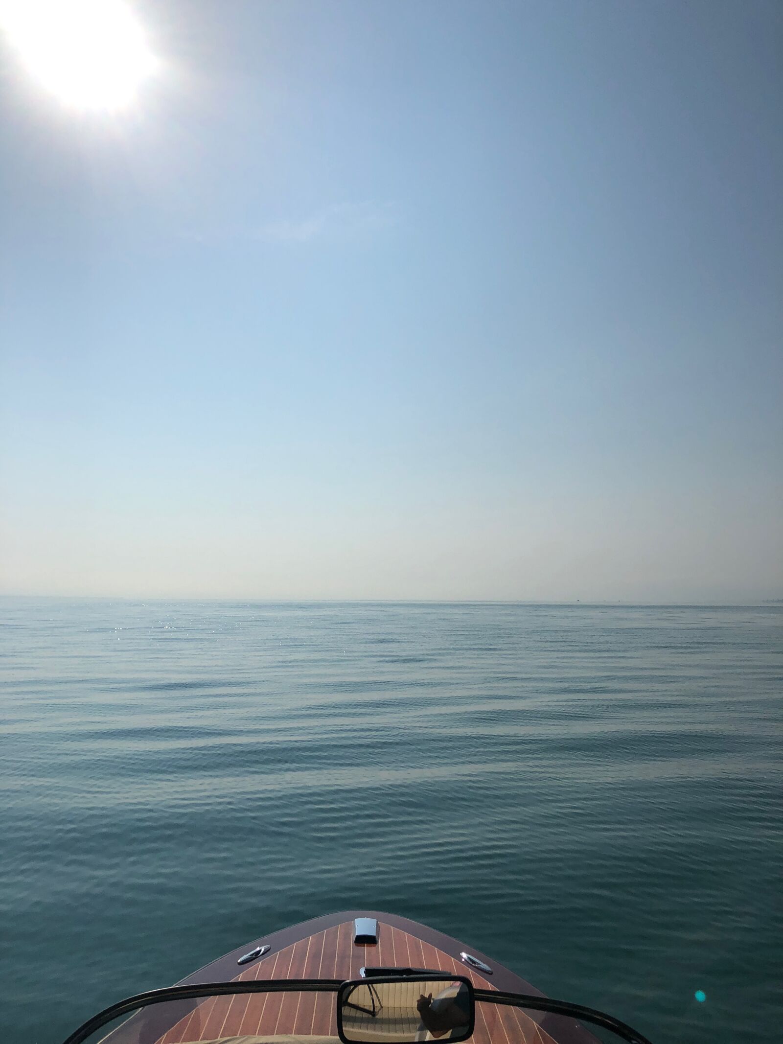 Apple iPhone X sample photo. Boat, lake constance, sky photography