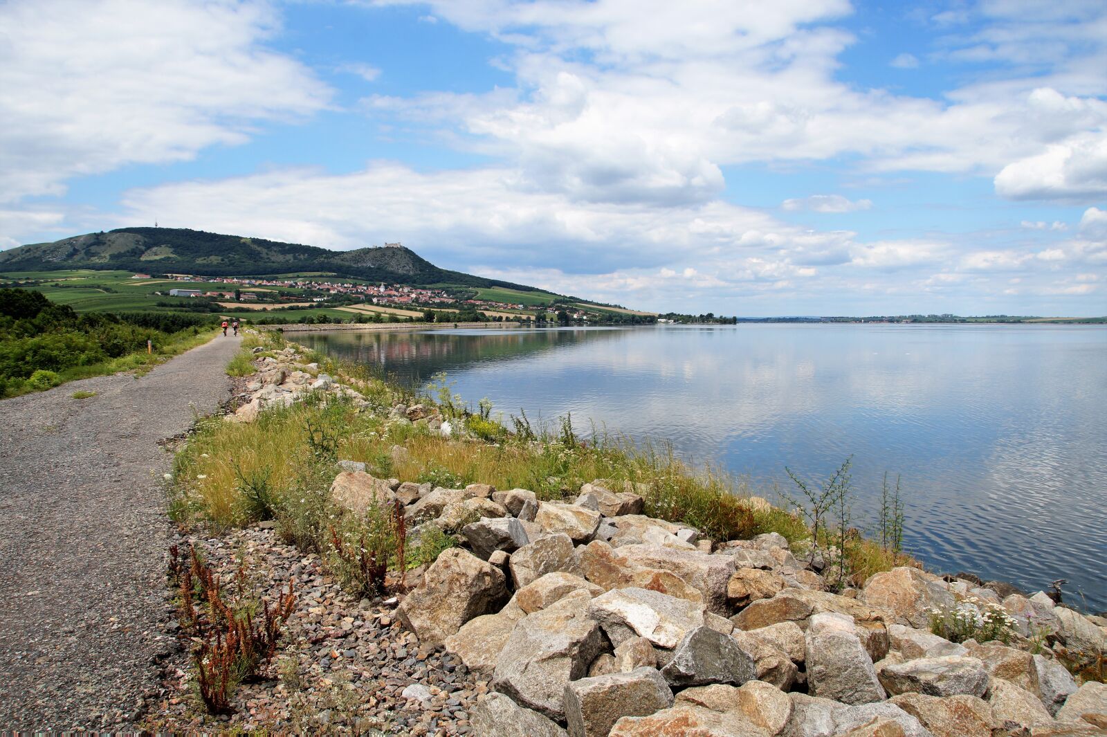 Sony SLT-A58 sample photo. Stones, dam, south moravia photography