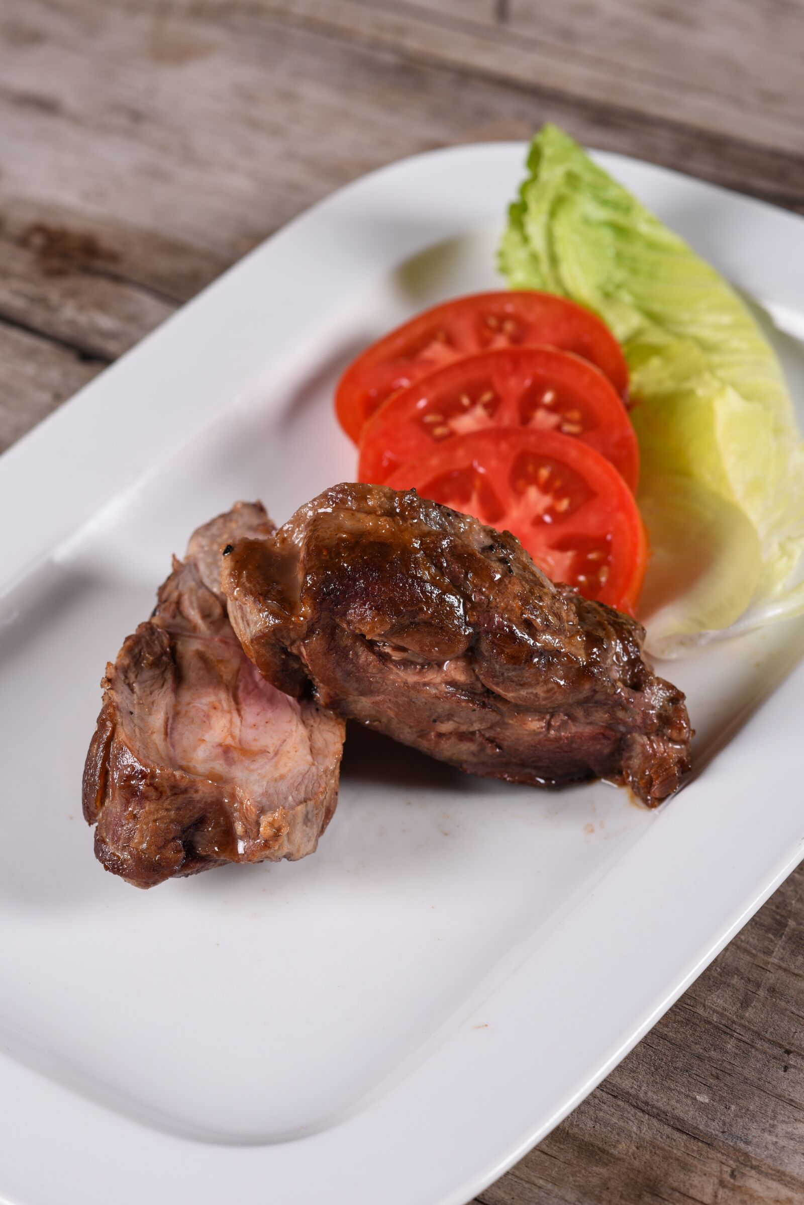 Nikon D810 sample photo. Loin, wild pig, meat photography