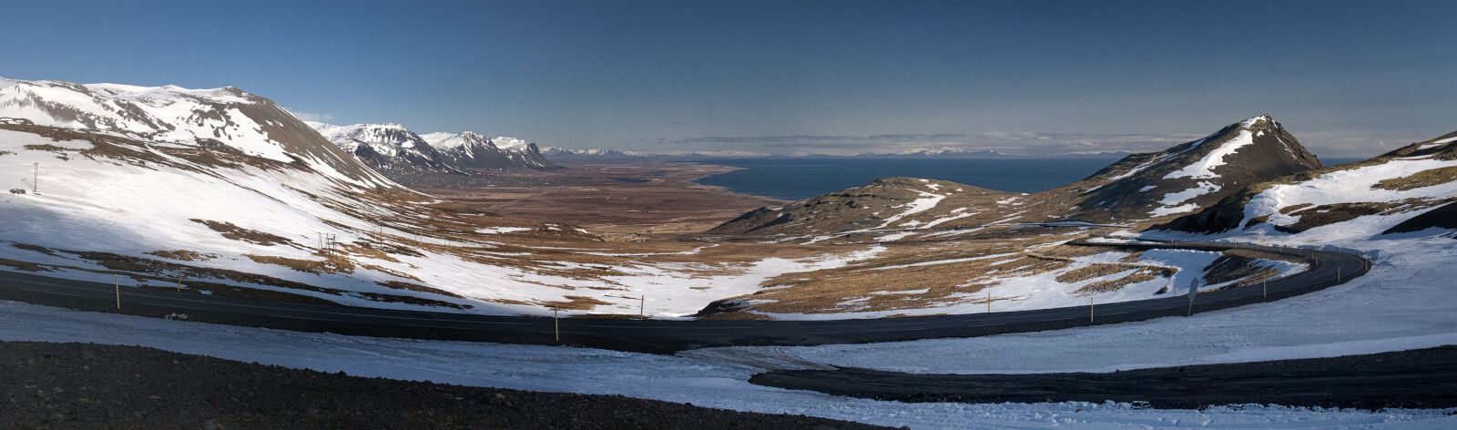Nikon D80 sample photo. Iceland, panorama, snow photography