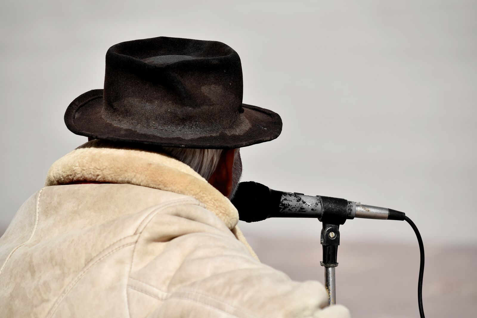 Nikon D5500 sample photo. Music, musician, singer, hat photography