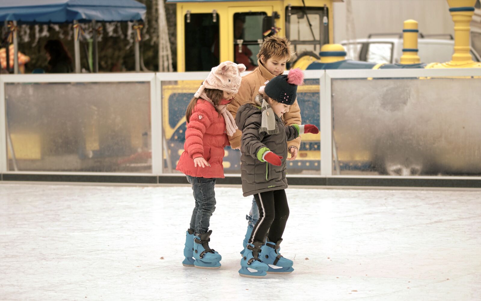 Nikon D5300 sample photo. Kids, small, skates photography