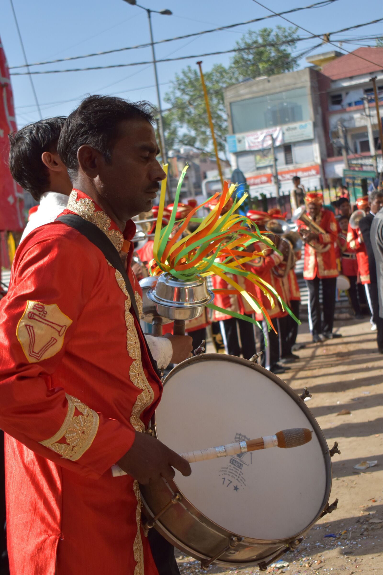 Nikon D5600 sample photo. Band, indian festive, instrumental photography