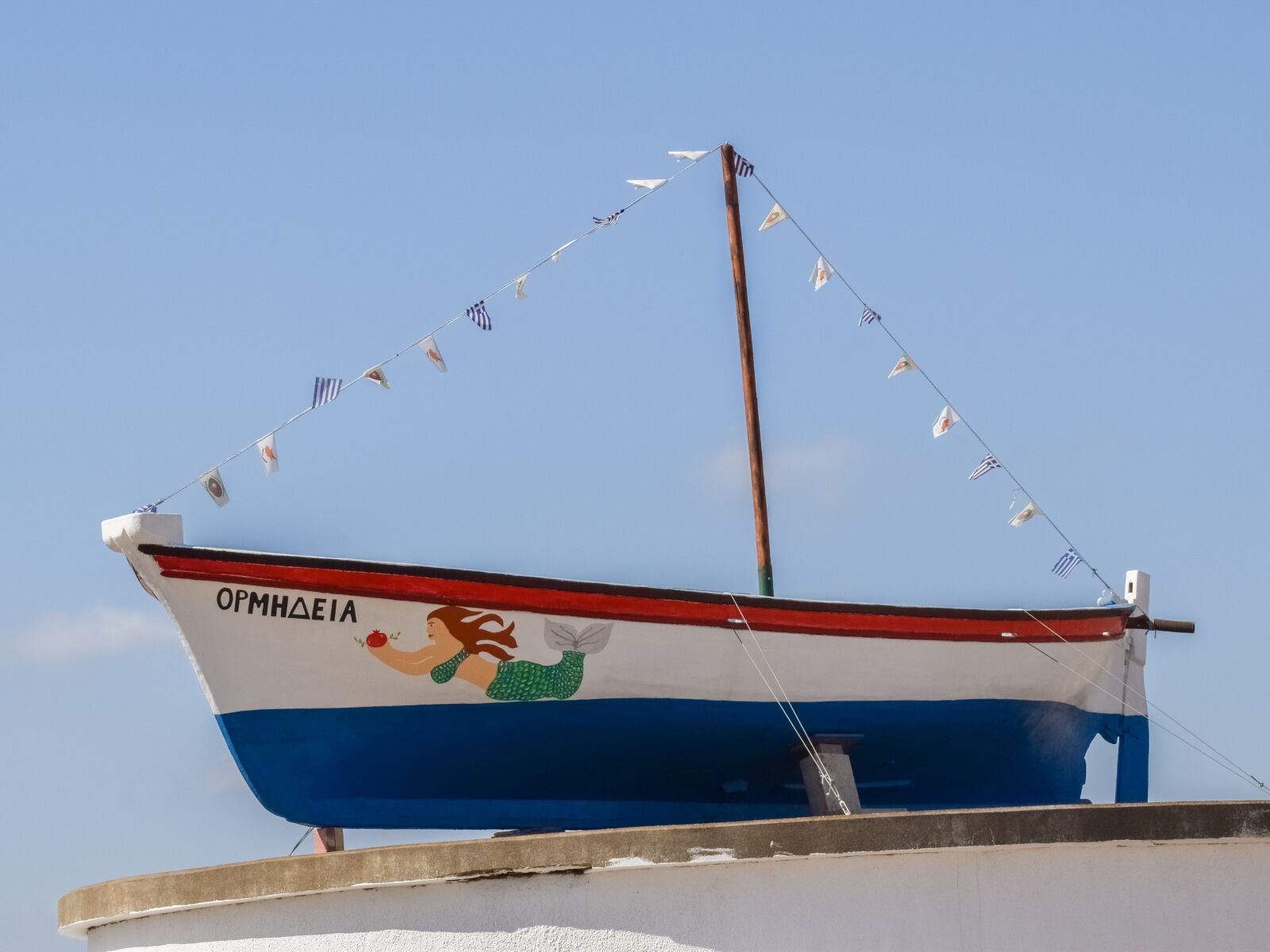 Nikon D3300 sample photo. Fishing boat, mermaid, motif photography