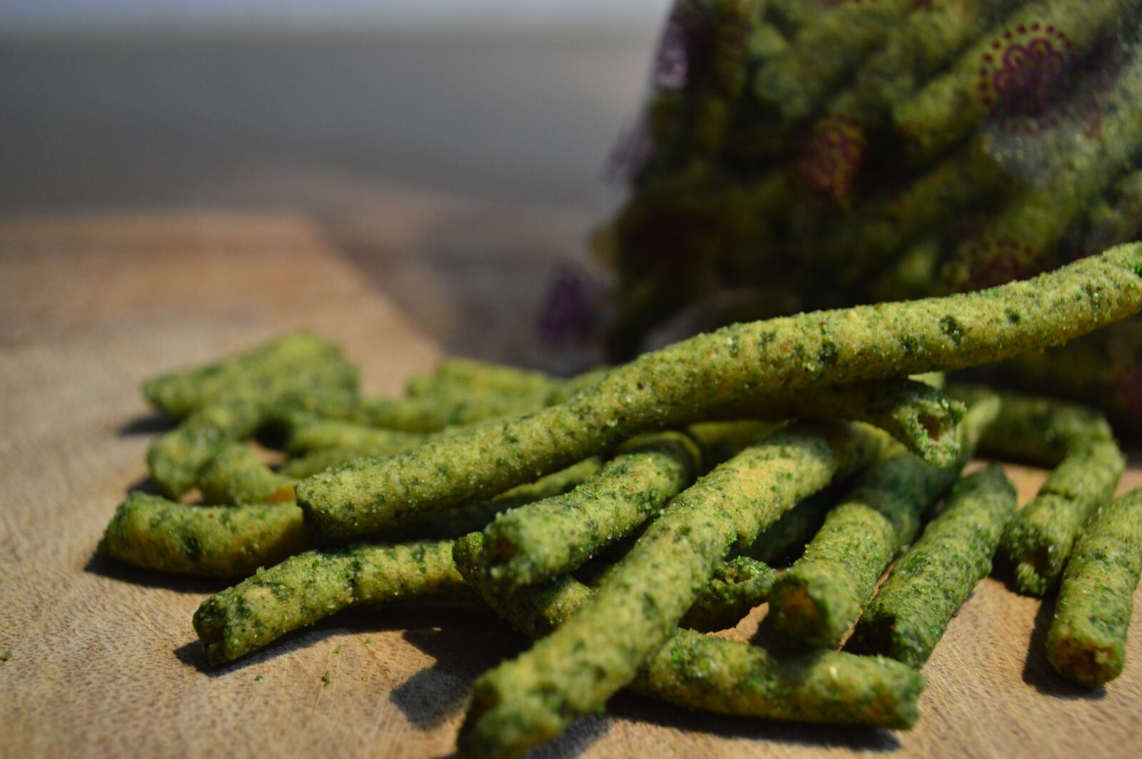 Nikon D3200 sample photo. Churros, chile, green photography