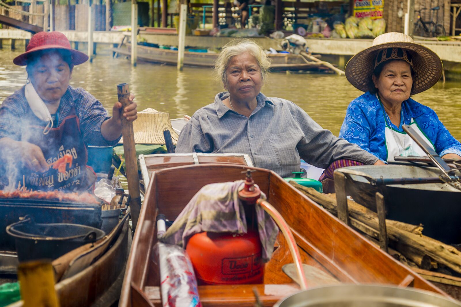 Nikon D600 sample photo. Thailand, floating market, bangkok photography