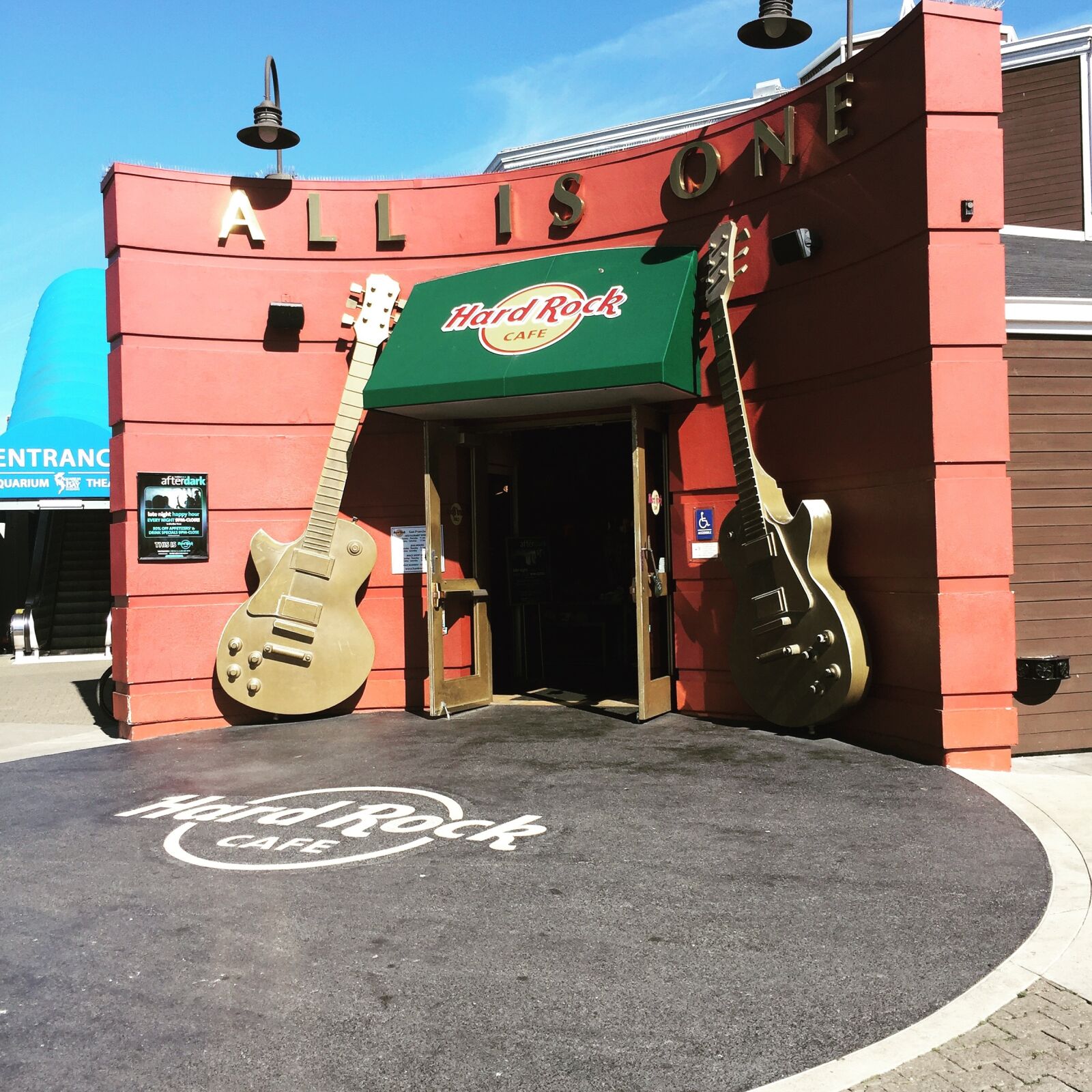 Apple iPhone 6 sample photo. Hard rock cafe, san photography