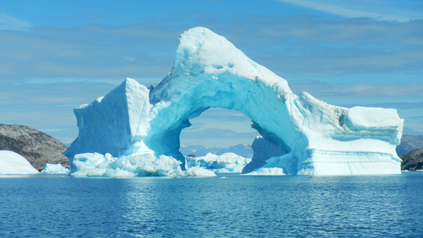 Nikon Coolpix AW100 sample photo. Greenland, iceberg, fjord photography