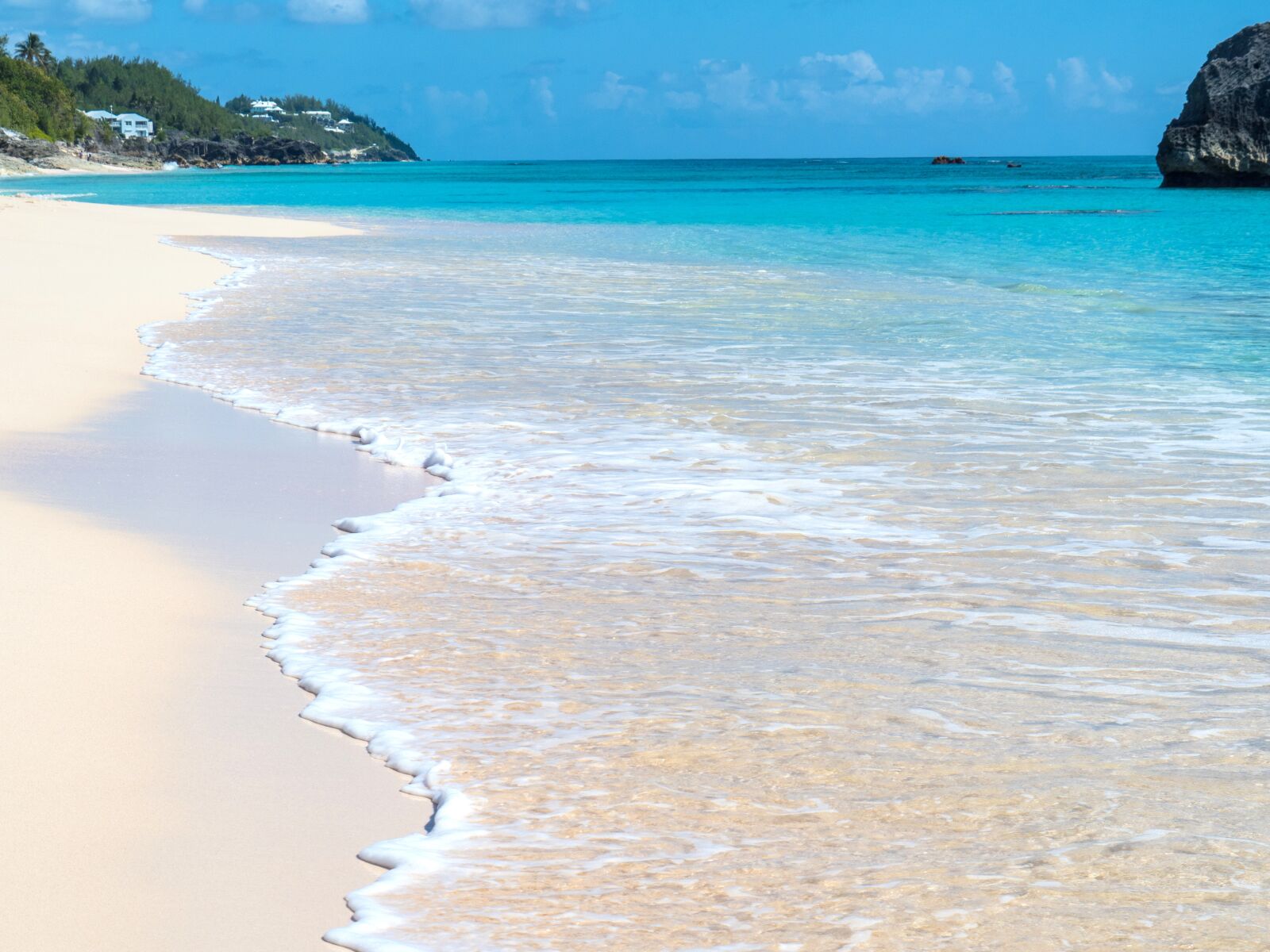 Olympus OM-D E-M1 Mark II sample photo. Beach, bermuda, pink sand photography