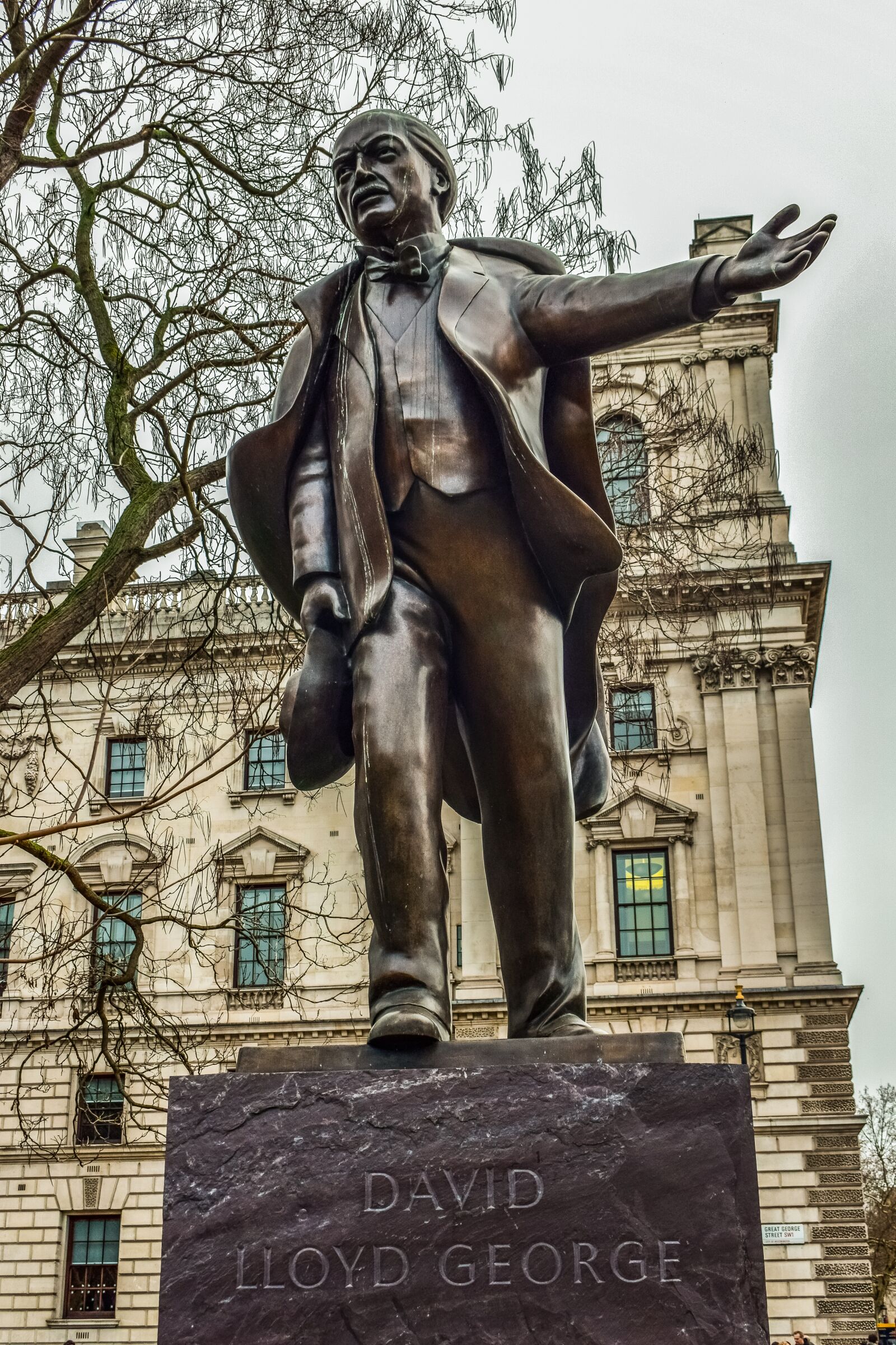 Nikon D3300 sample photo. David lloyd george, politician photography