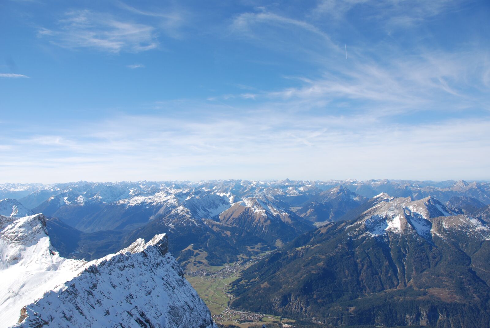 Nikon D80 sample photo. Zugspitze, outlook, mountains photography