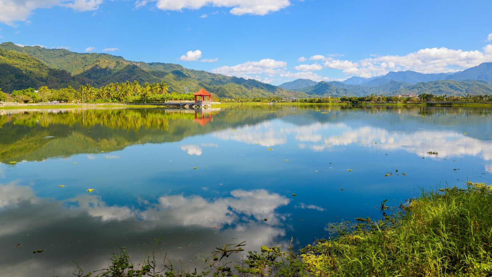 Nikon D610 sample photo. Zhongzheng lake, landscape, water photography