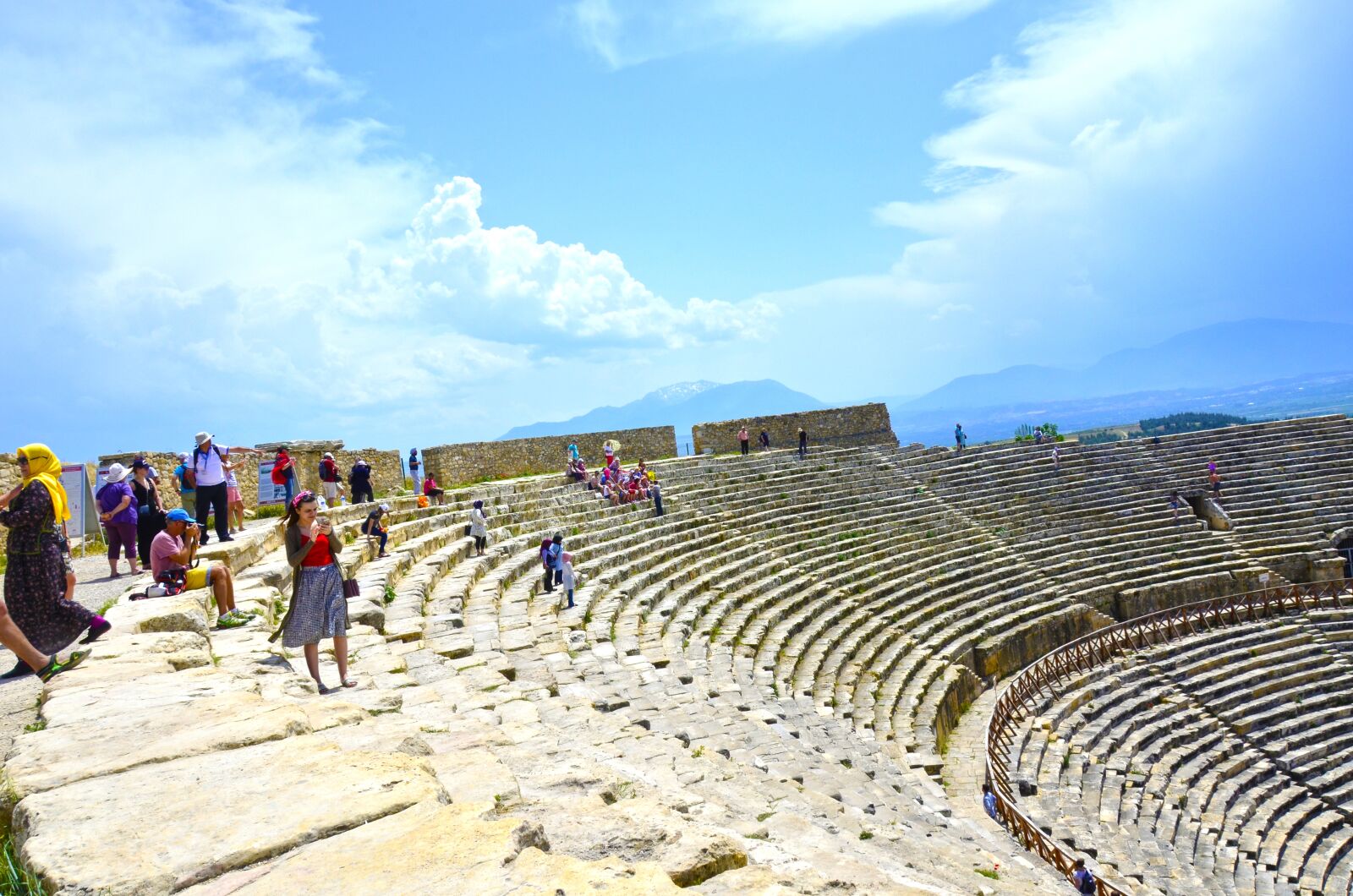 Nikon D5100 sample photo. Hierapolis, pamukkale, denizli photography