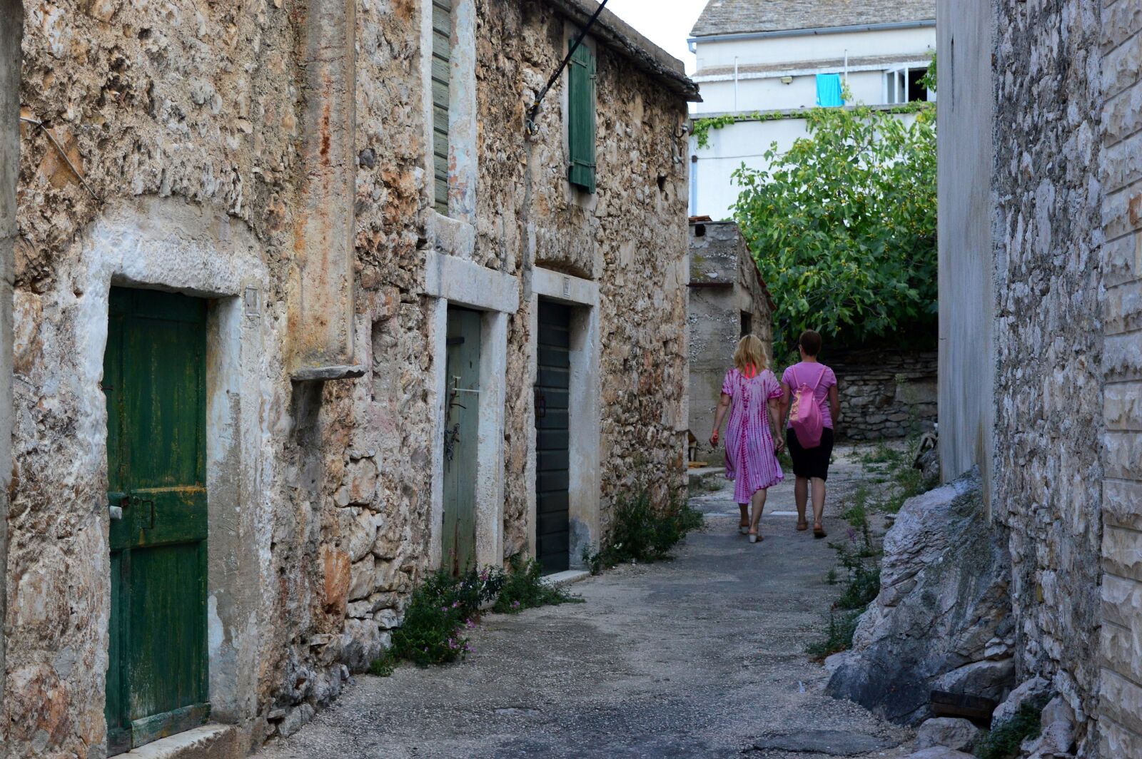 Nikon D3200 sample photo. Stone house, retro, old photography