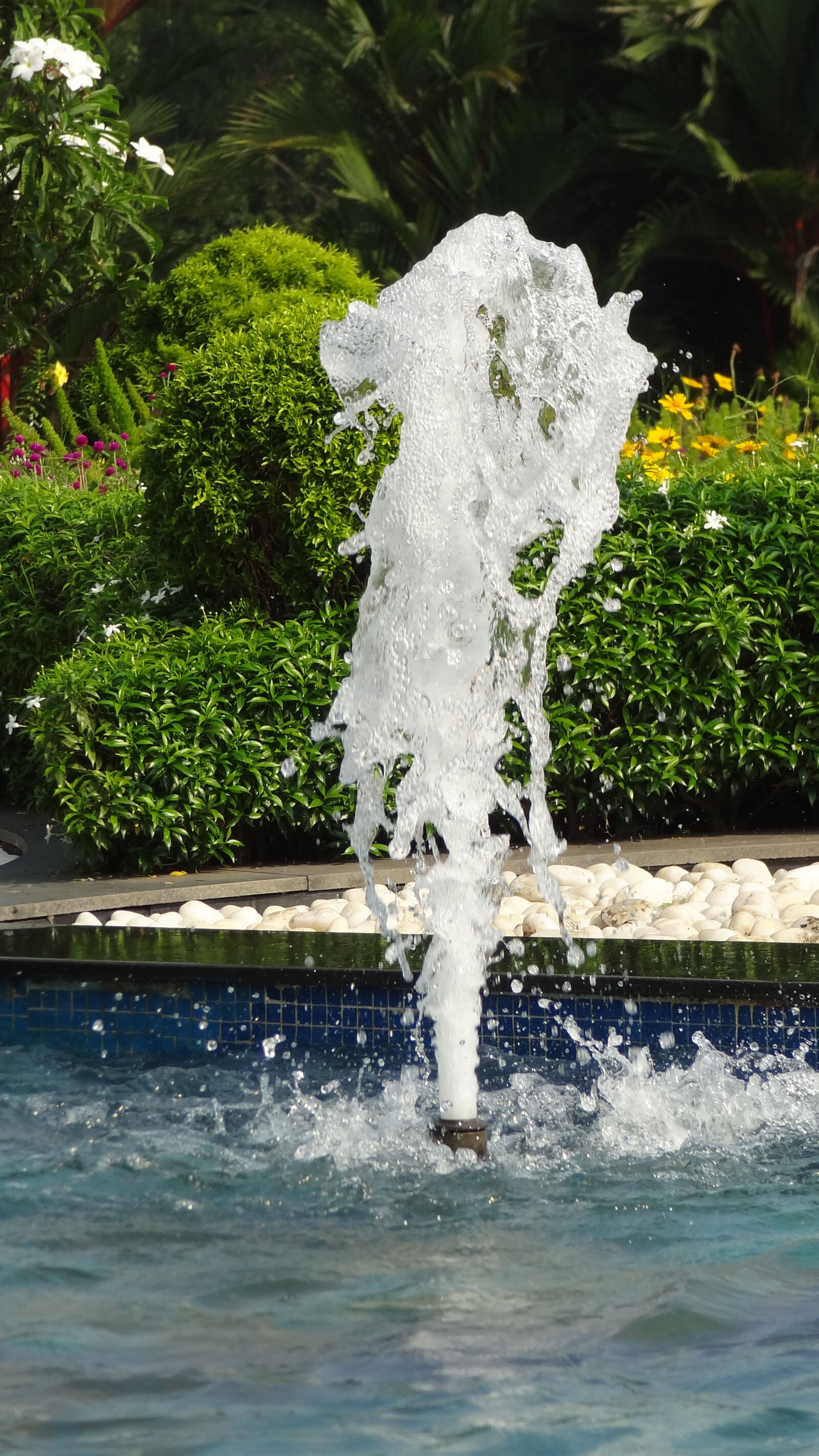 Sony Cyber-shot DSC-HX9V sample photo. Water, fountain photography