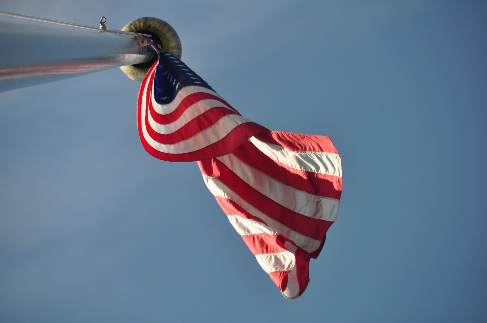 Nikon D90 sample photo. Flag, american flag, united photography