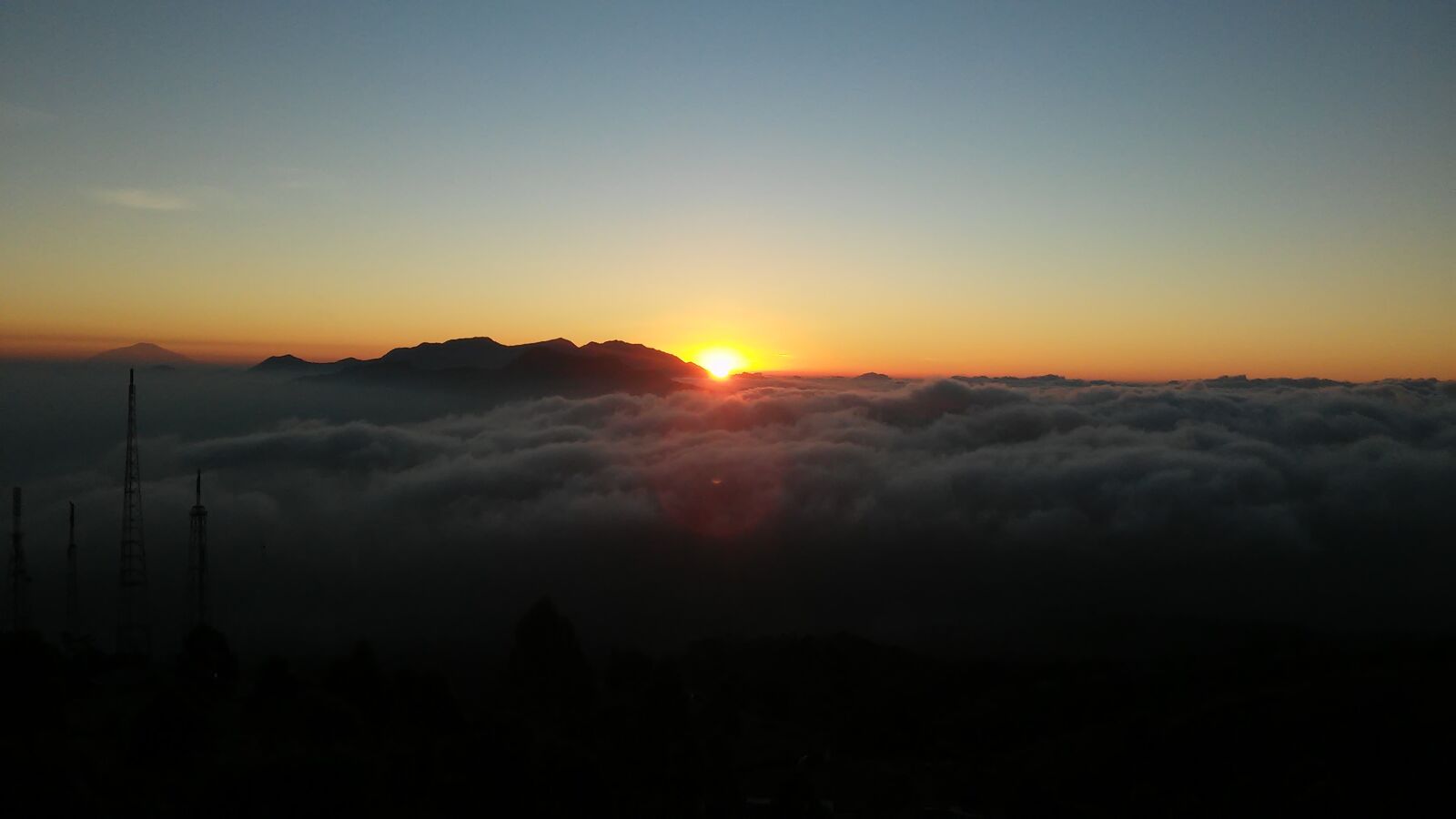 LG G2 MINI sample photo. Sunrise, mountain, landscape photography