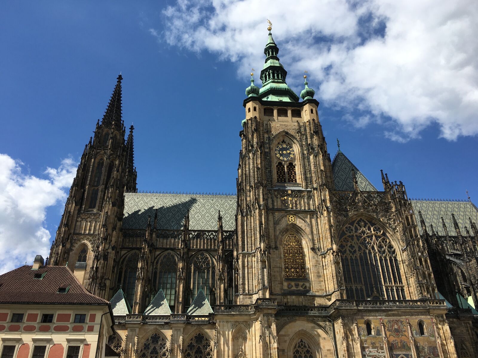 Apple iPhone 6s sample photo. Threshold, czech republic, hradcany photography