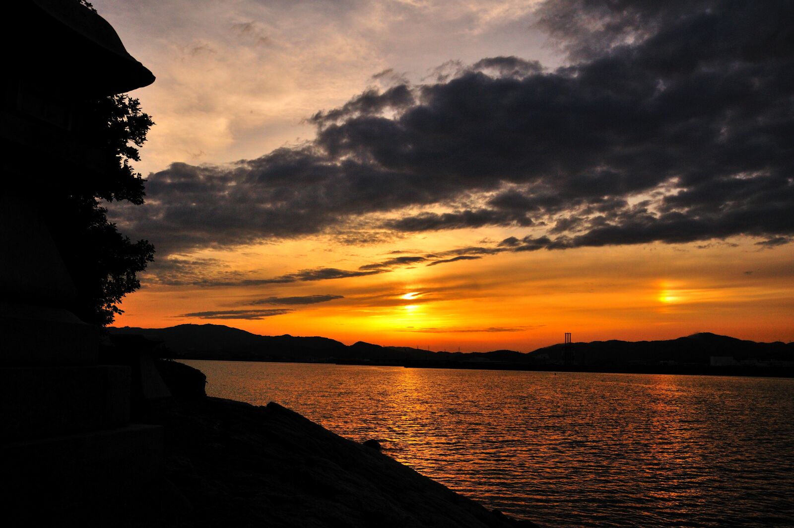 Nikon D300S sample photo. Sun, two, sunset photography