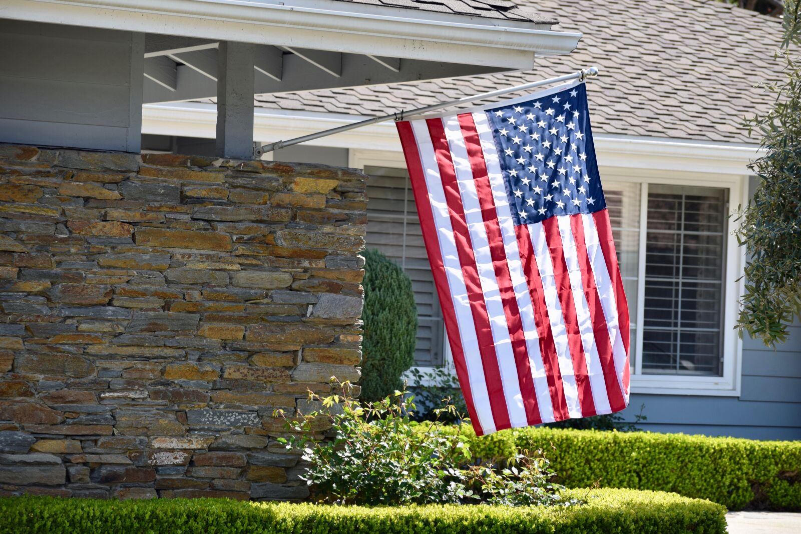 Nikon D3300 sample photo. Flag, american, home photography