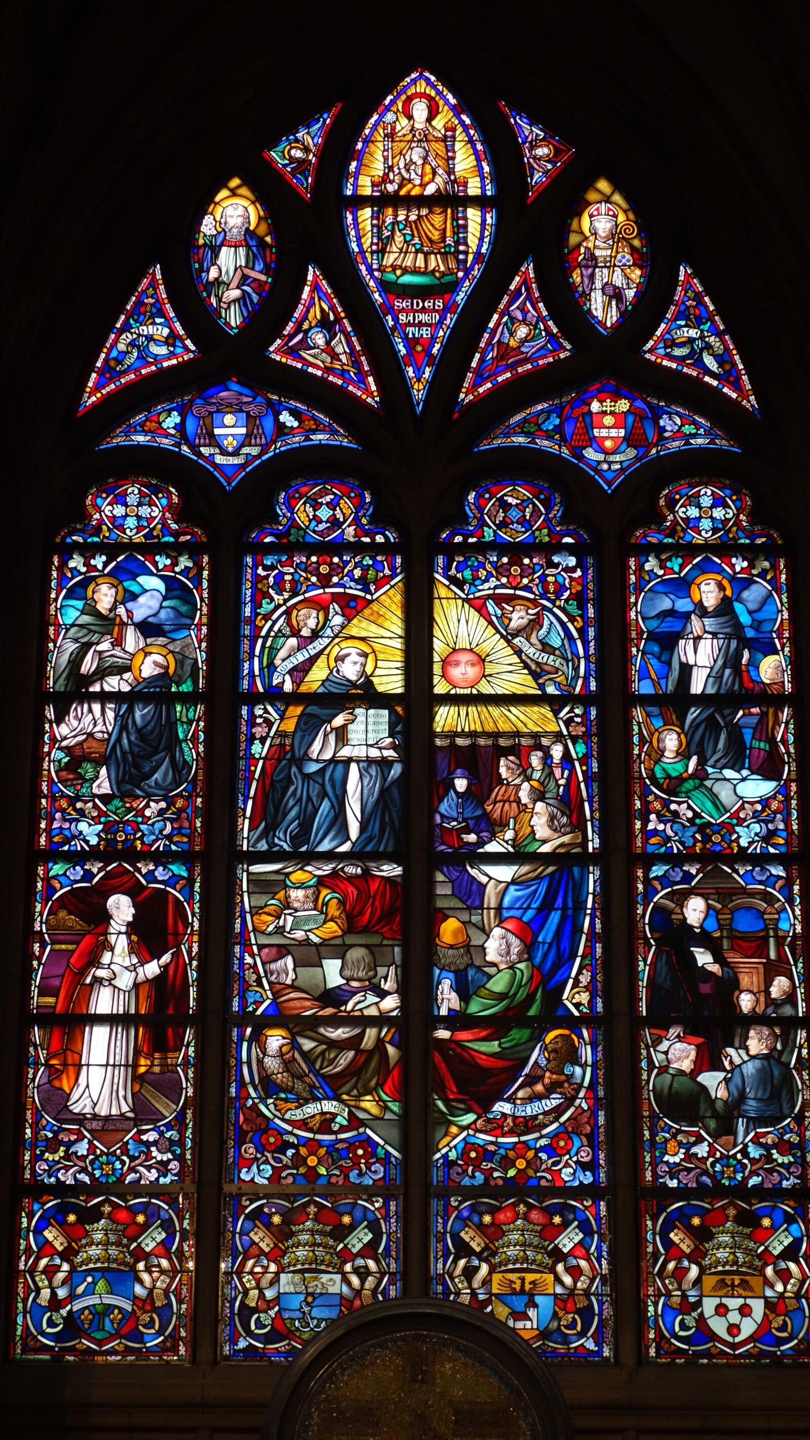 Sony Cyber-shot DSC-RX100 sample photo. Church window, stained glass photography