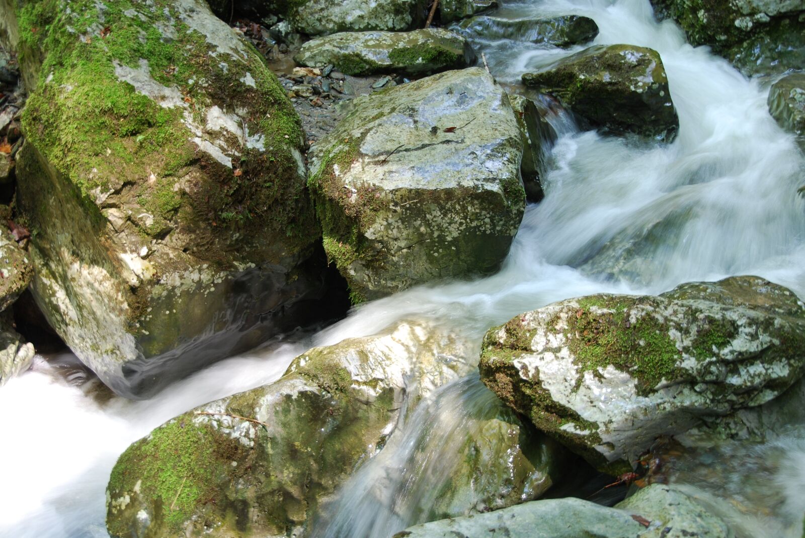Nikon D80 sample photo. Water, rock, nature photography