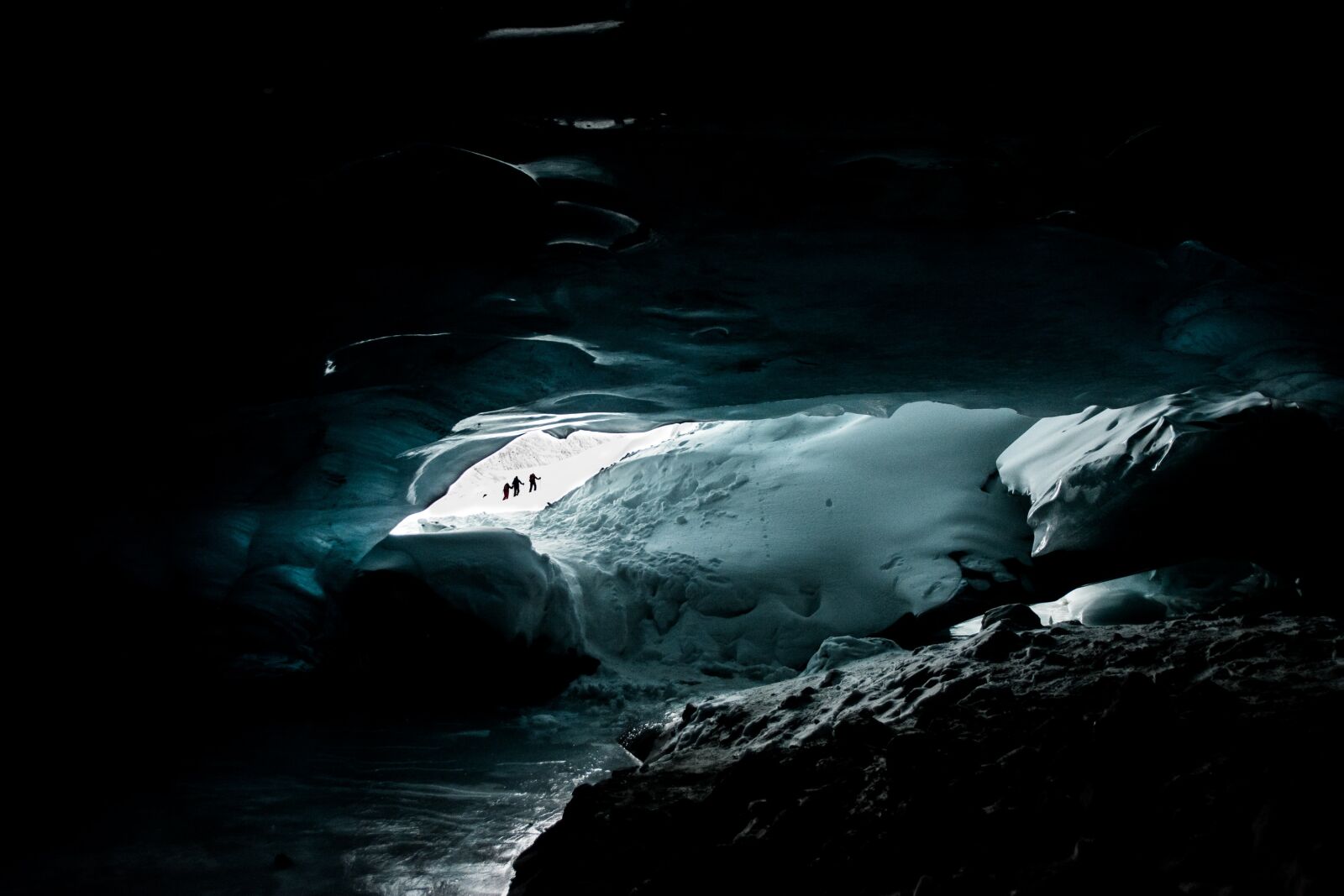 Nikon D7100 sample photo. Cave, cold, ice photography