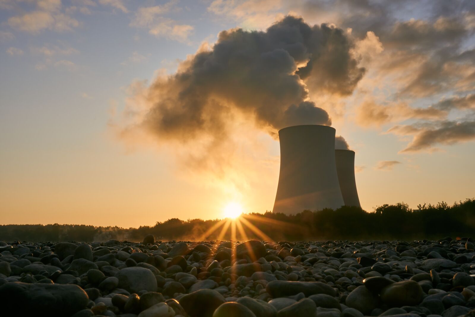 Sony a6400 sample photo. Nuclear power plant, cooling photography