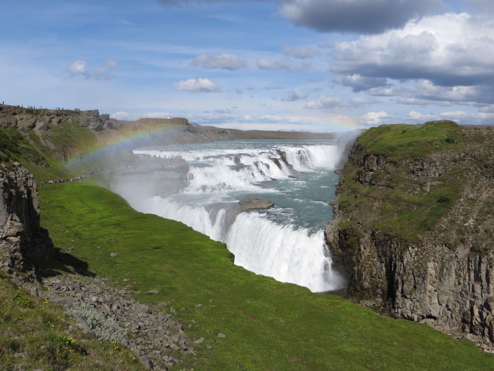 Canon PowerShot SX260 HS sample photo. Gulfoss, iceland, waterfall photography
