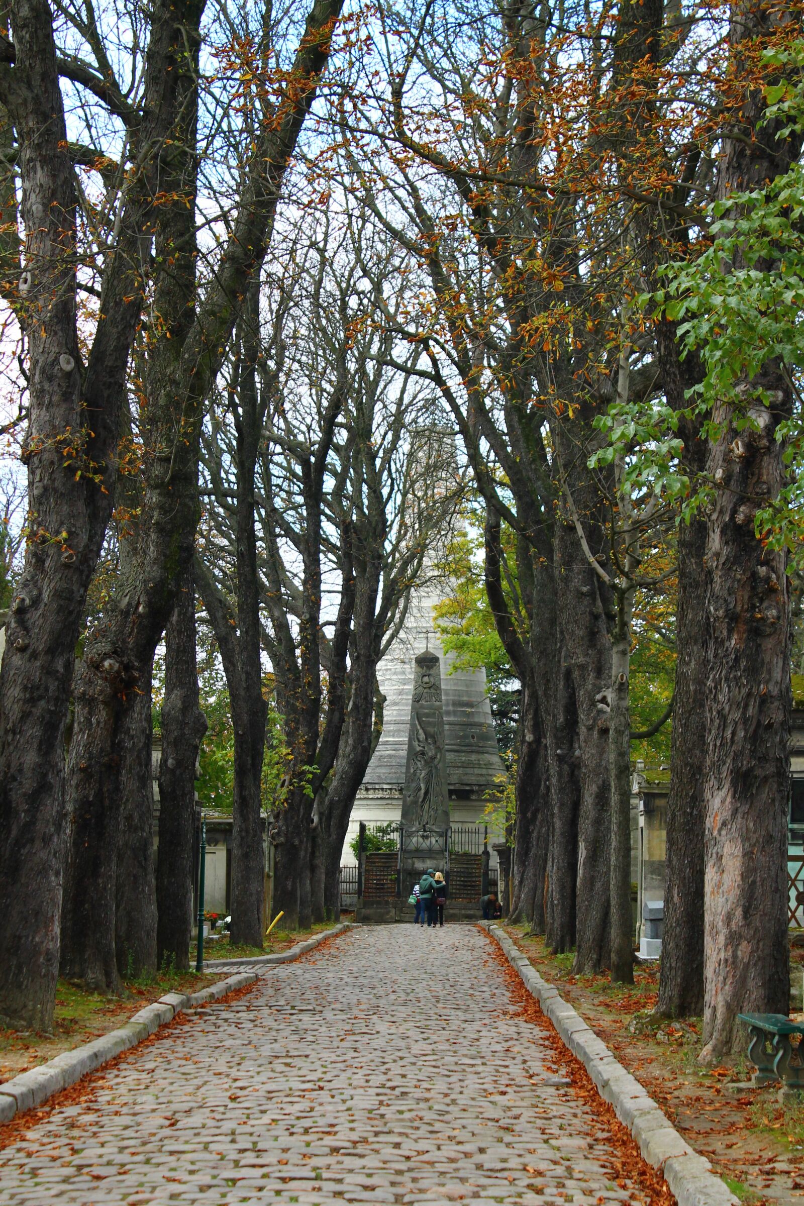 Canon EOS 1100D (EOS Rebel T3 / EOS Kiss X50) sample photo. Paris, cemetery, trees photography