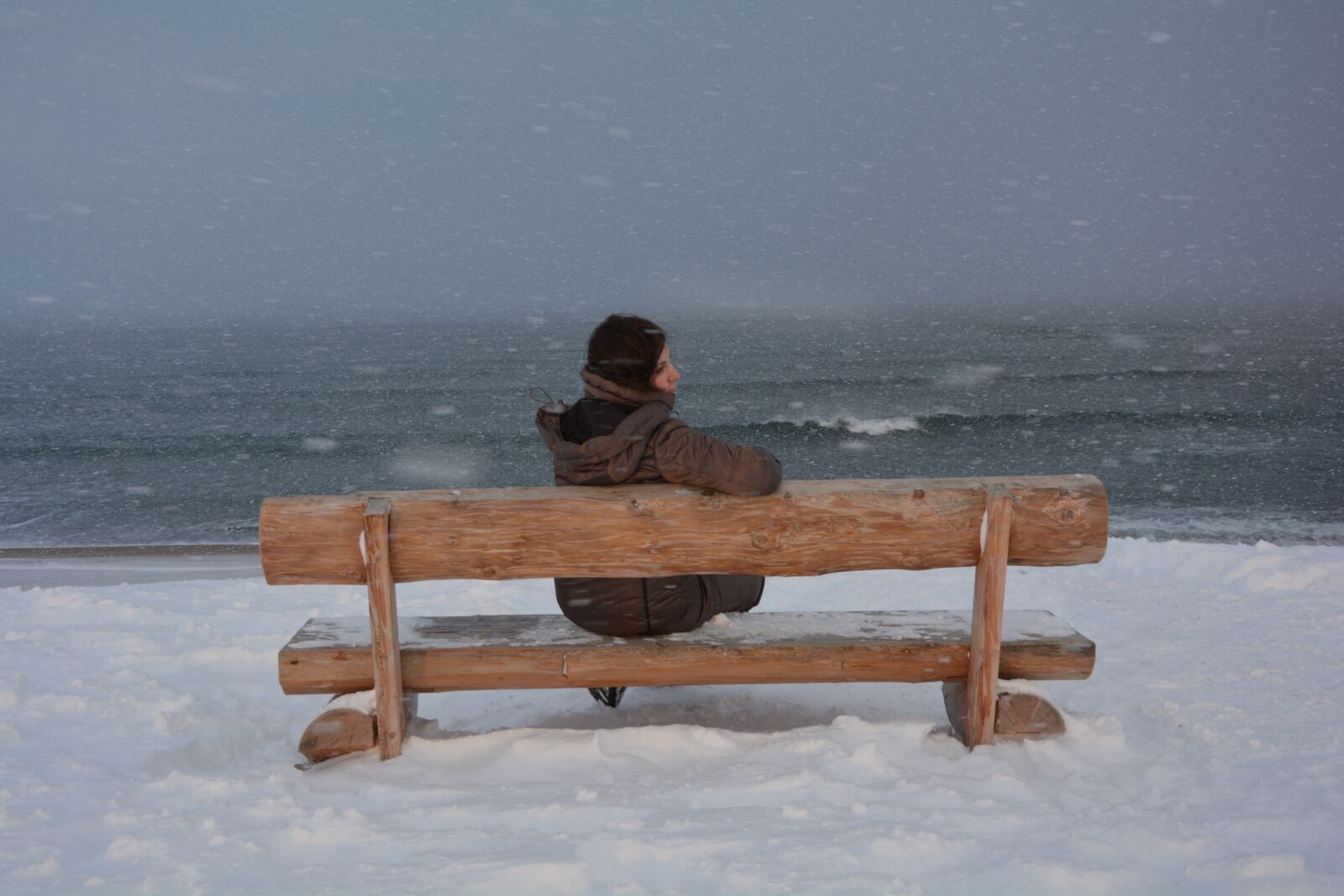 Nikon D5200 sample photo. Teriberka, winter, ocean photography