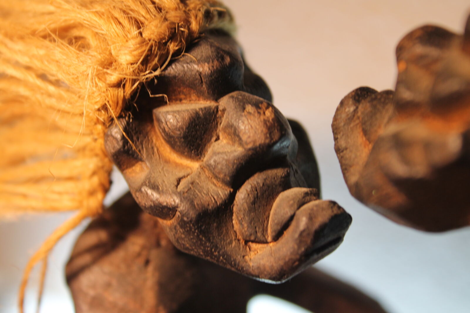 Canon EOS 1100D (EOS Rebel T3 / EOS Kiss X50) sample photo. Hair, statuette, wood photography