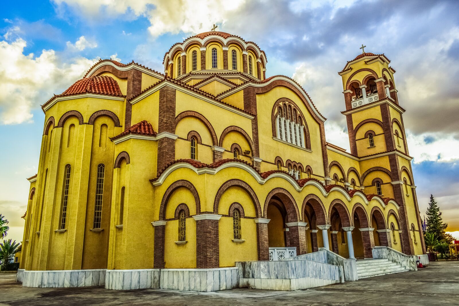 Nikon D3300 sample photo. Cyprus, paralimni, church photography