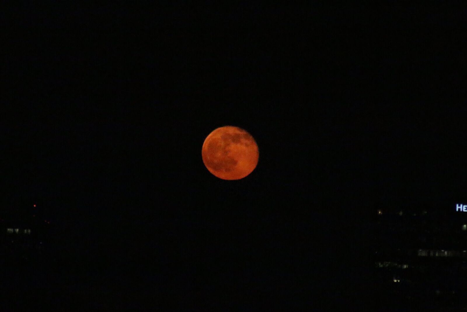 Canon EOS 650D (EOS Rebel T4i / EOS Kiss X6i) sample photo. Super, moon, dallas photography