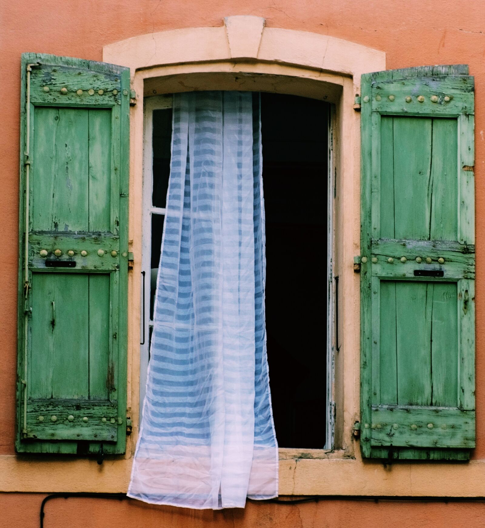 Nikon D5600 sample photo. French windows, lace curtains photography