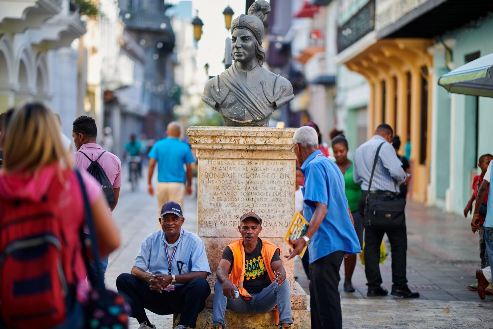 Nikon AF-S Nikkor 105mm F1.4E ED sample photo. Dominican republic, zona colonial photography