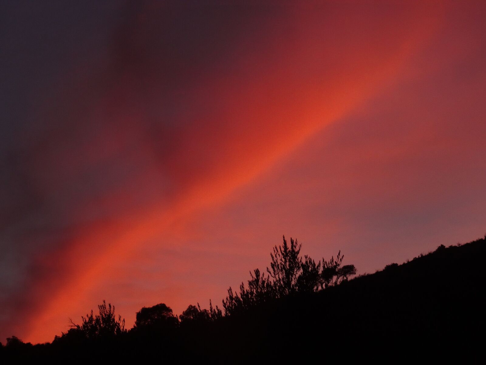 Sony DSC-HX50 sample photo. Evening sky, sunset, afterglow photography