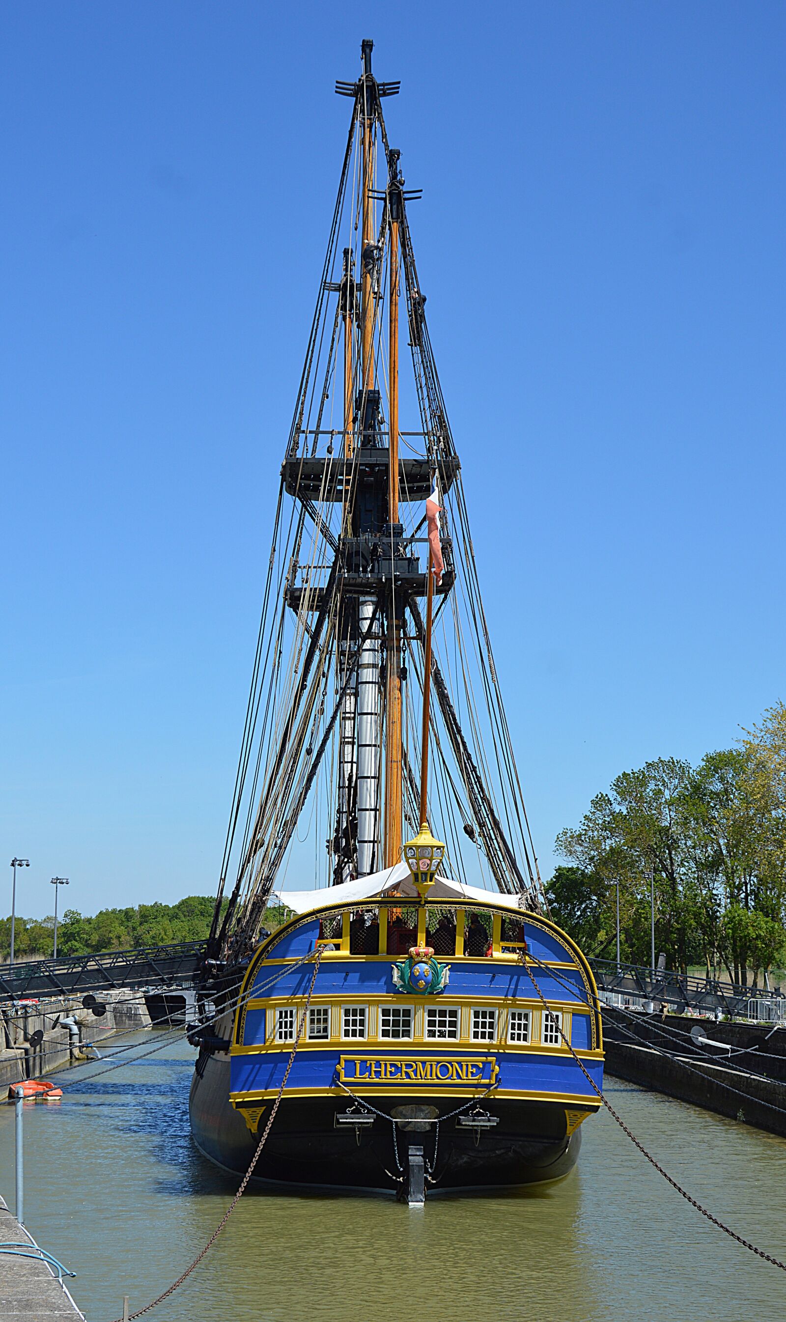 Nikon D3200 sample photo. Sailboat, frigate, hermione photography