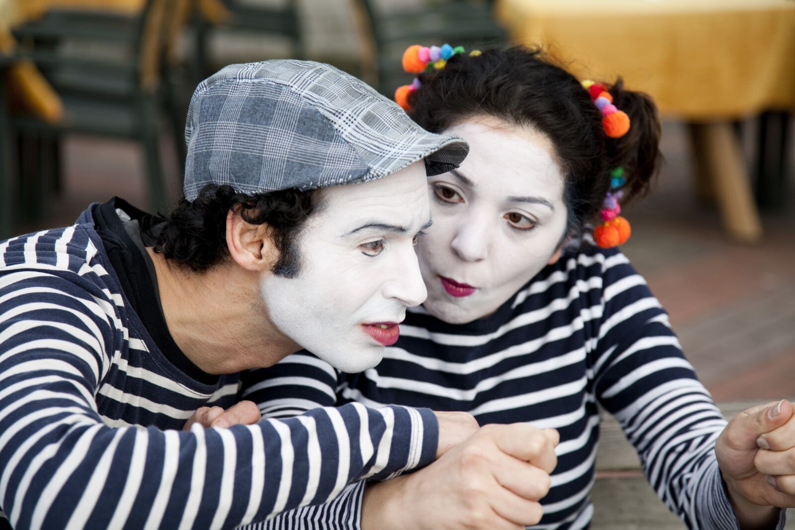 Canon EOS 5D sample photo. Pantomime, art, show photography