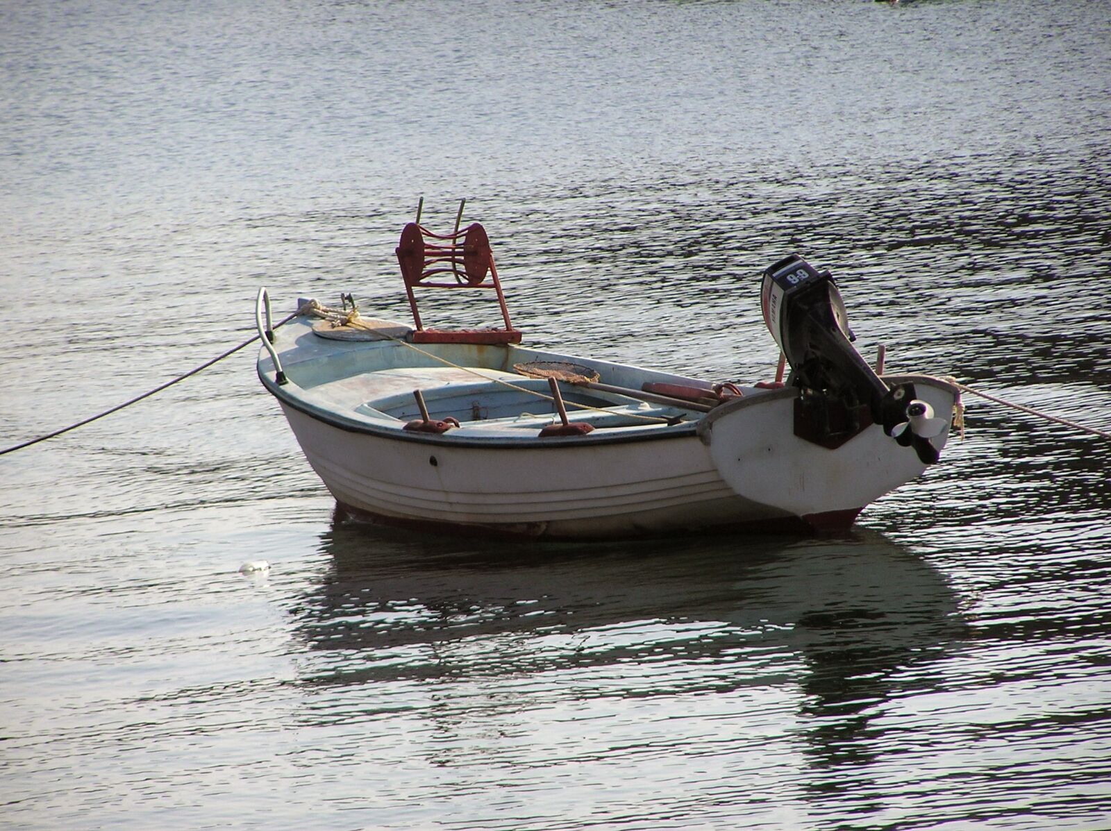 Olympus C750UZ sample photo. Boat, dusk, peace photography