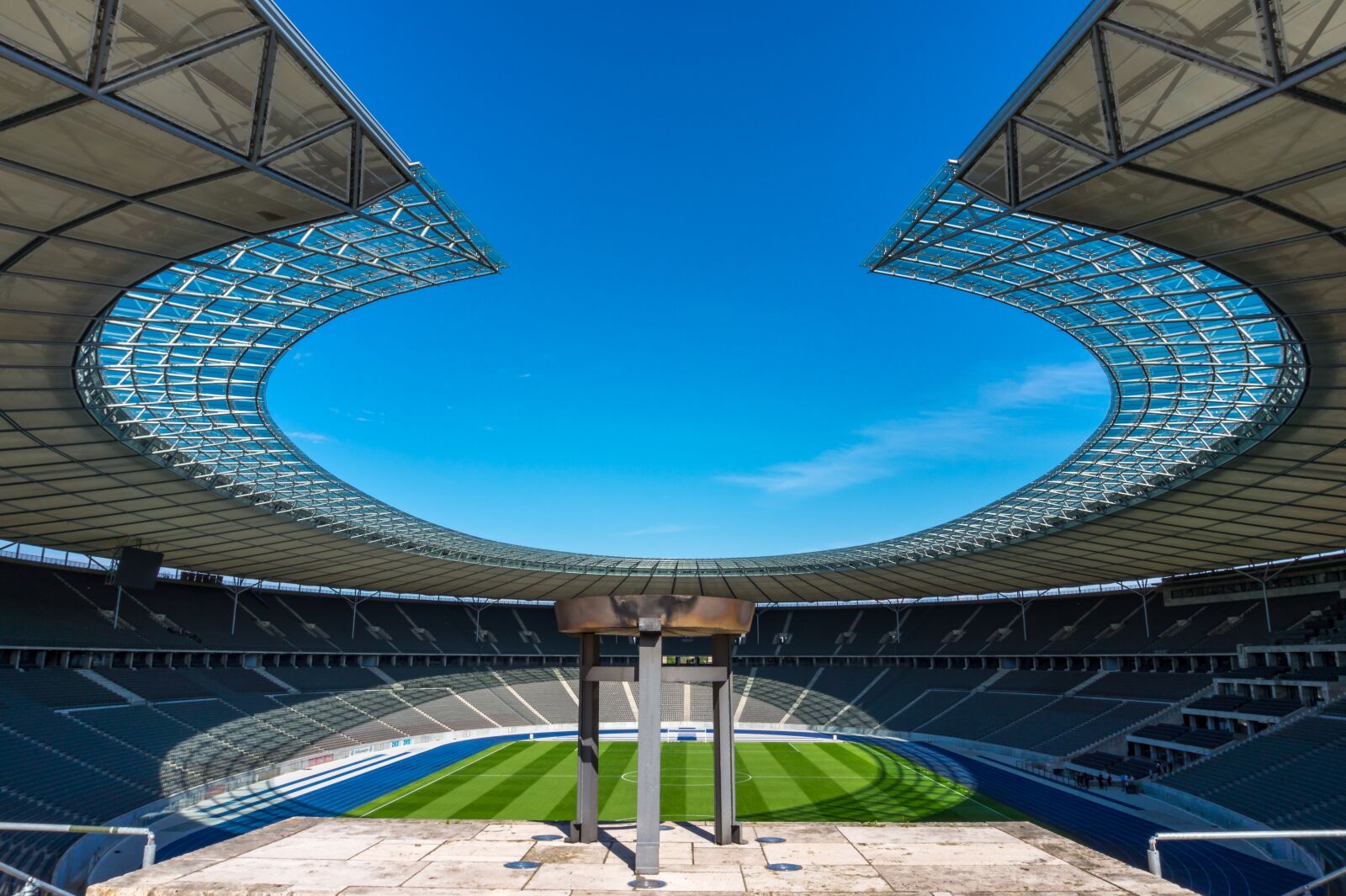 Sony Alpha a5000 (ILCE 5000) sample photo. Stadium, grandstand, empty photography