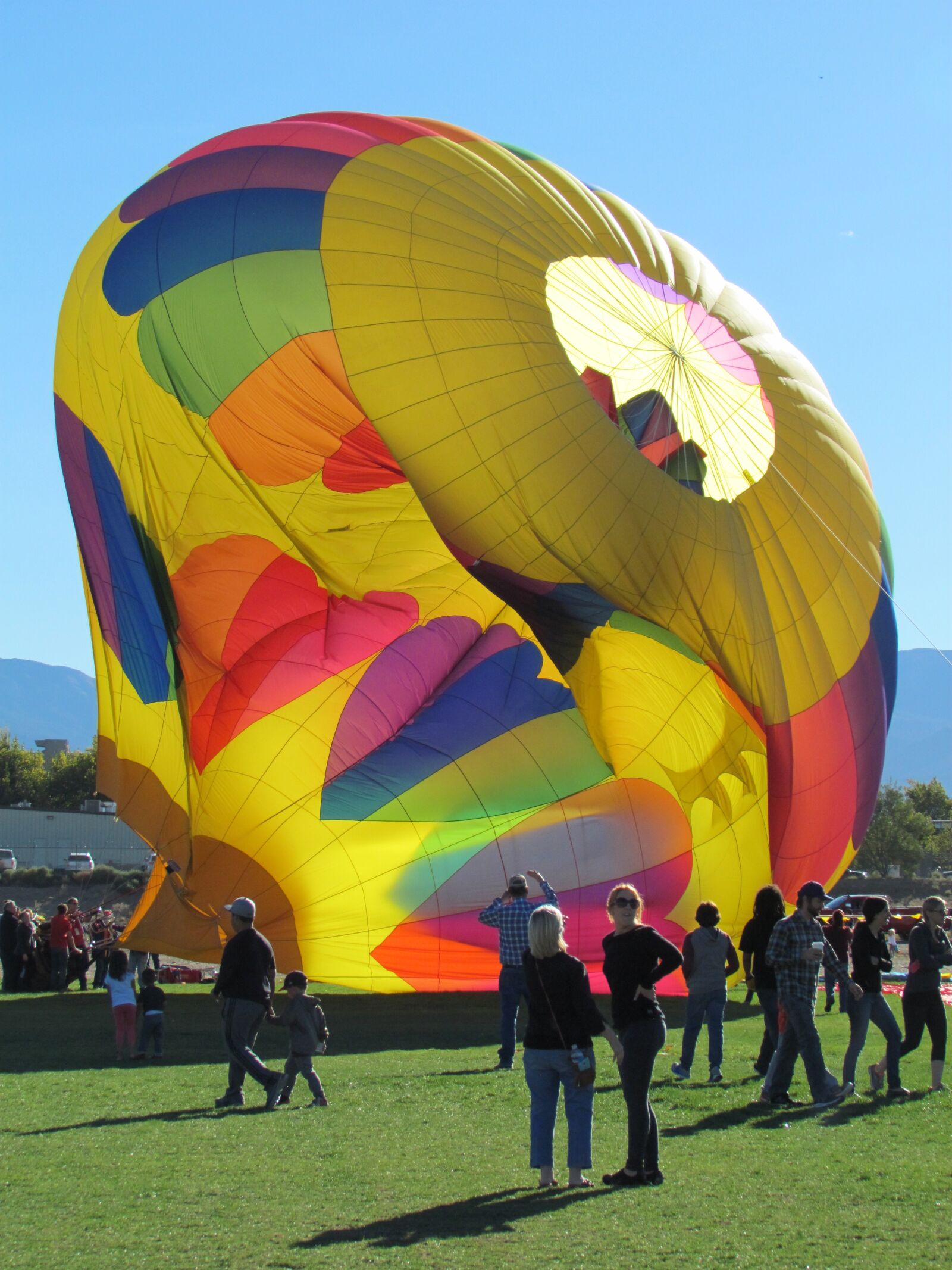 Canon PowerShot SX30 IS sample photo. Hot air, balloon, hot photography