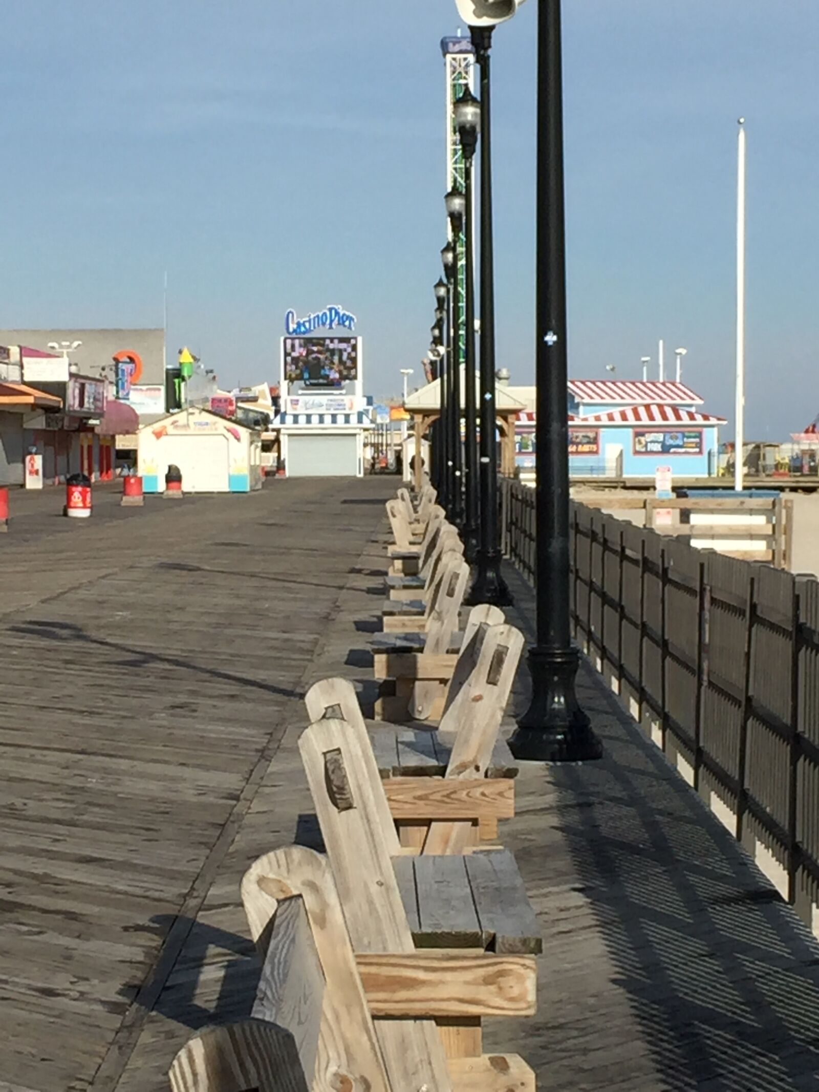 iPhone 6 Plus back camera 4.15mm f/2.2 sample photo. Beach, boardwalk, new, jersey photography