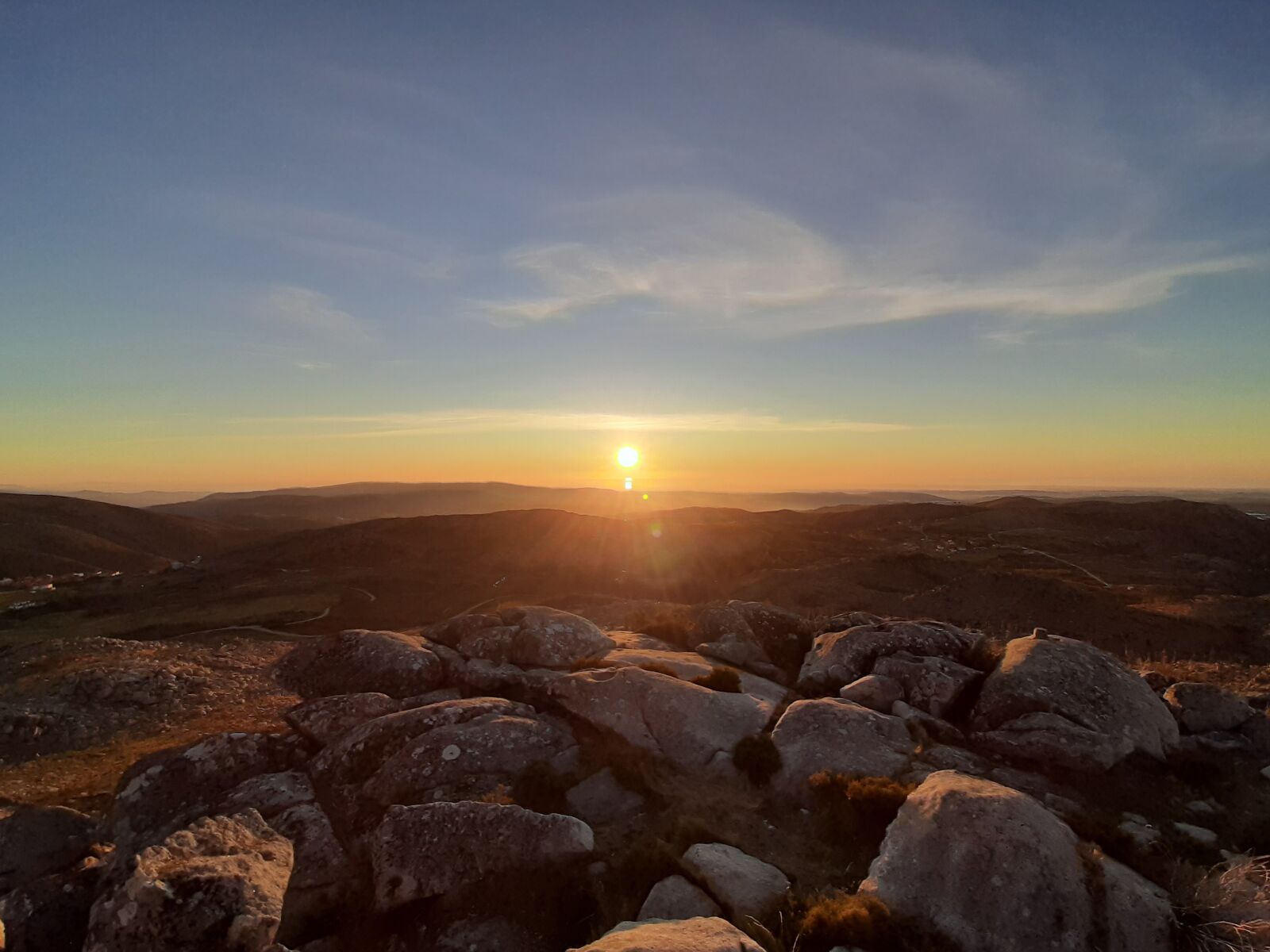 Samsung Galaxy A50 sample photo. Mountain, december, sunset photography