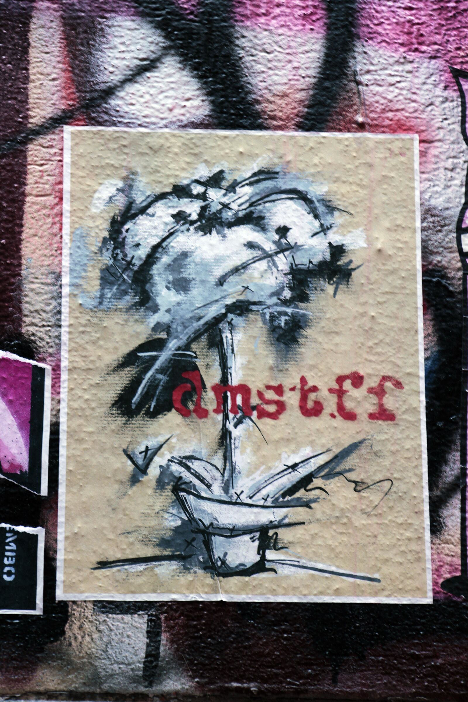 Canon EOS 100D (EOS Rebel SL1 / EOS Kiss X7) sample photo. Graffiti, poster, adbusting-those are photography