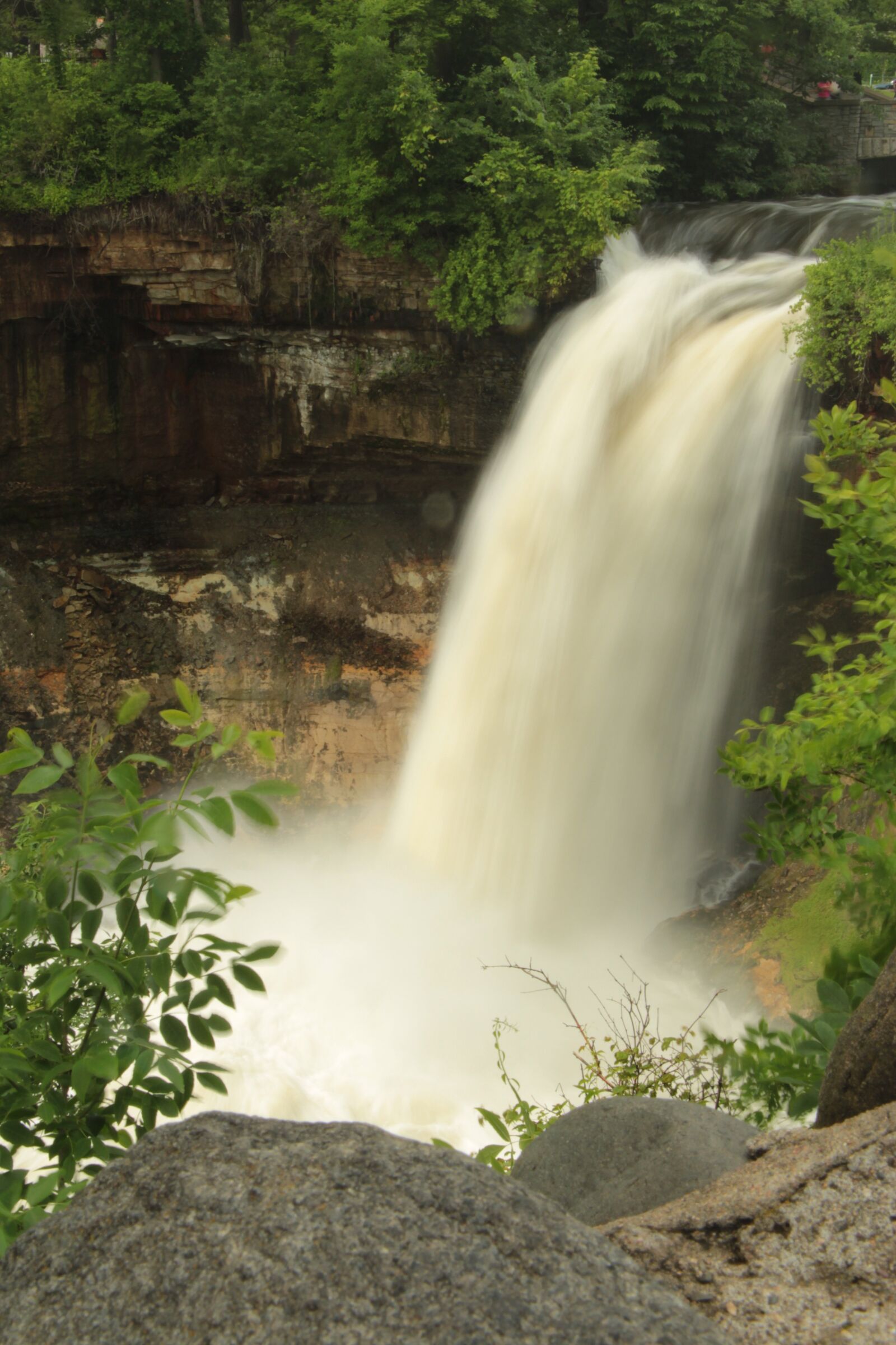 Canon EOS 650D (EOS Rebel T4i / EOS Kiss X6i) sample photo. Waterfall, minnehaha falls, minneapolis photography