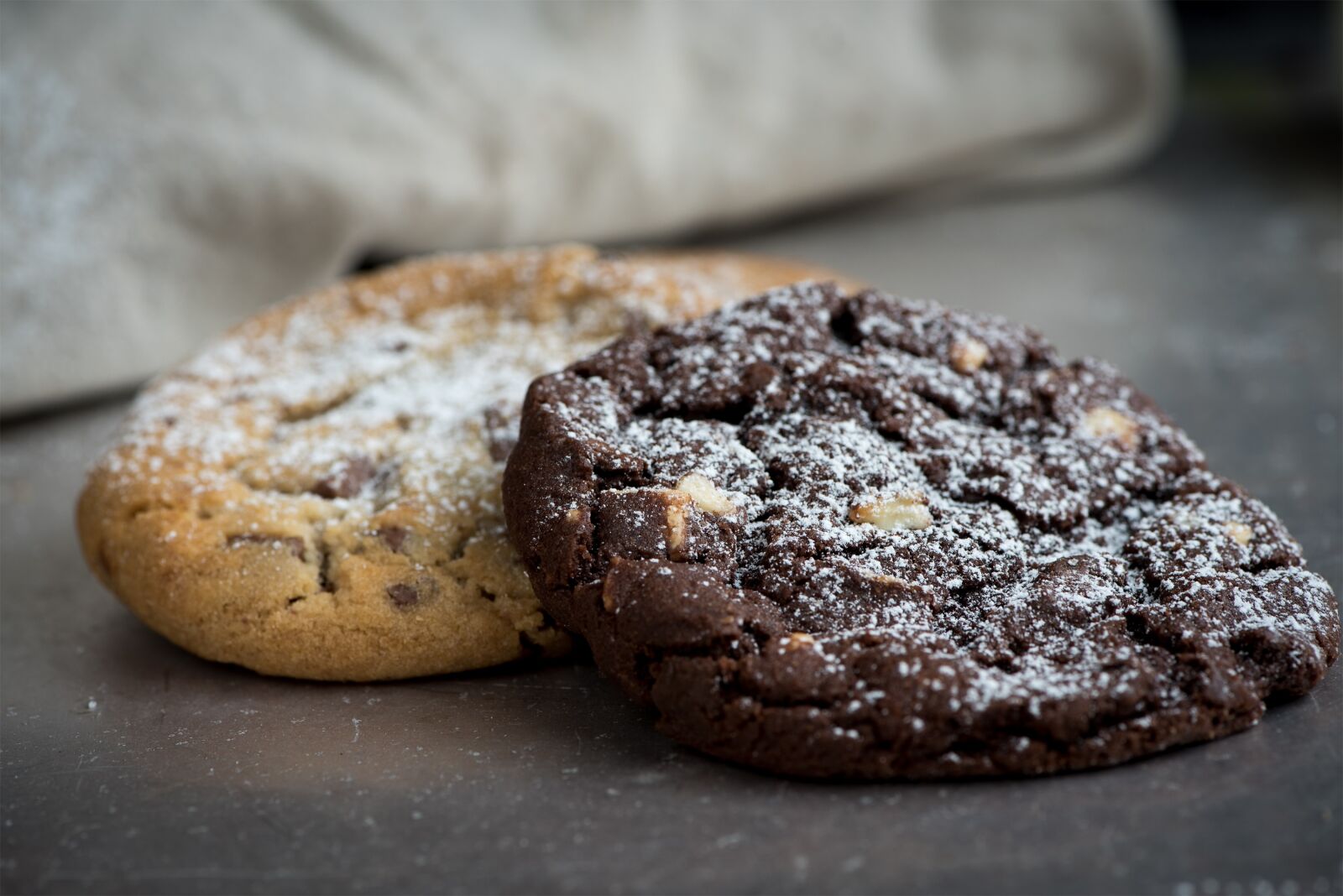 Nikon D750 sample photo. Cookies, chocolate cookie, nut photography