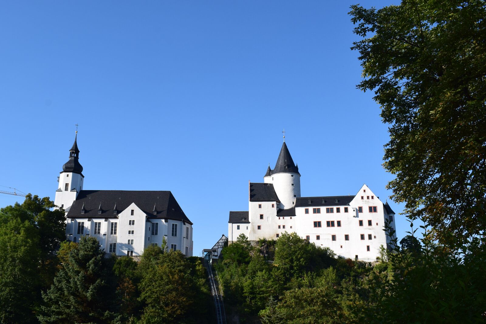 Nikon D5300 sample photo. Castle, church, blue sky photography