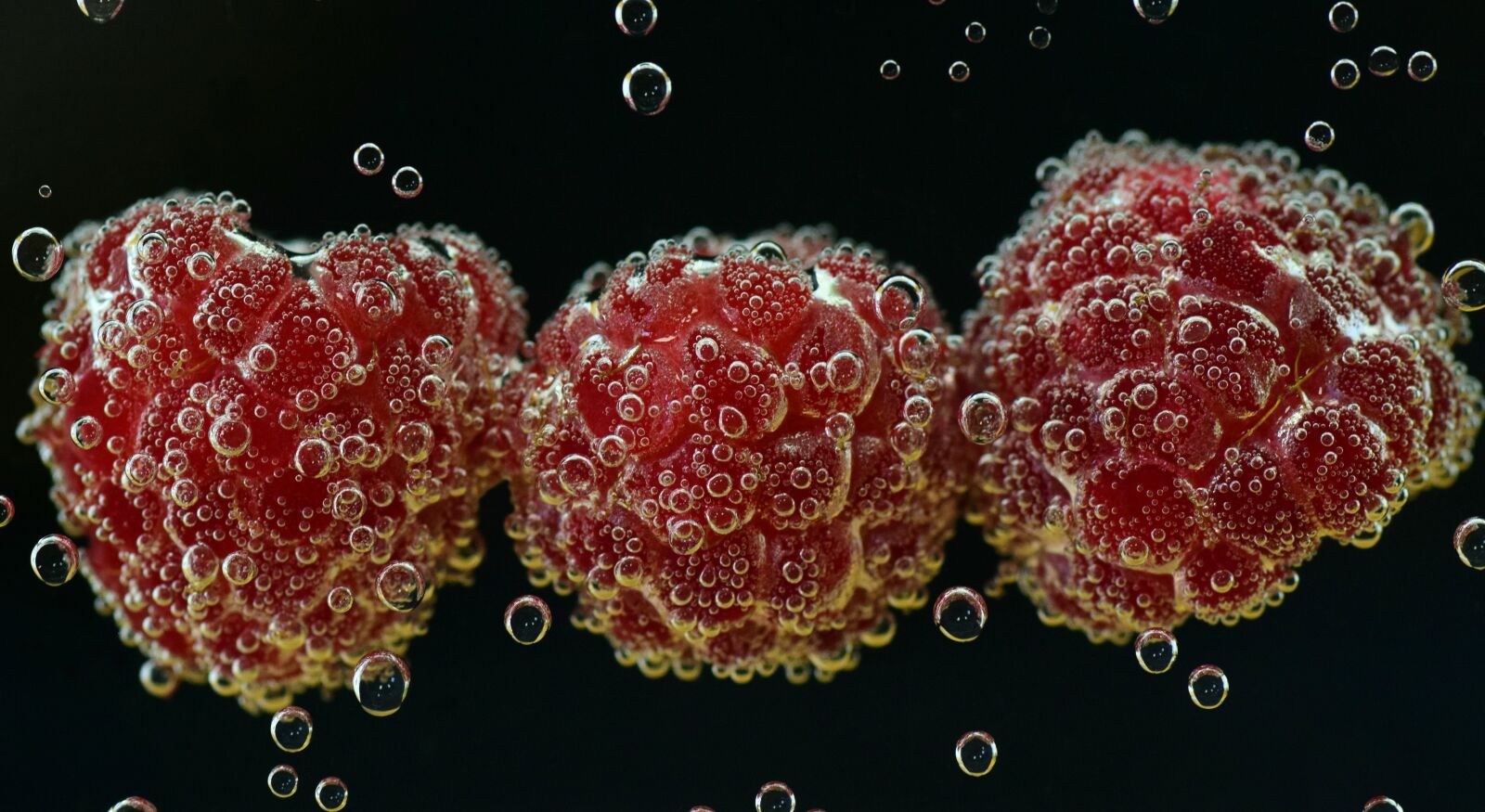 Nikon D3300 sample photo. Raspberries, underwater, food photography