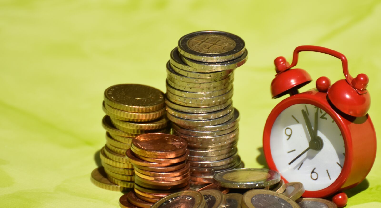 Nikon D7200 sample photo. Time is money, coins photography